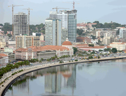 Luanda in opbouw